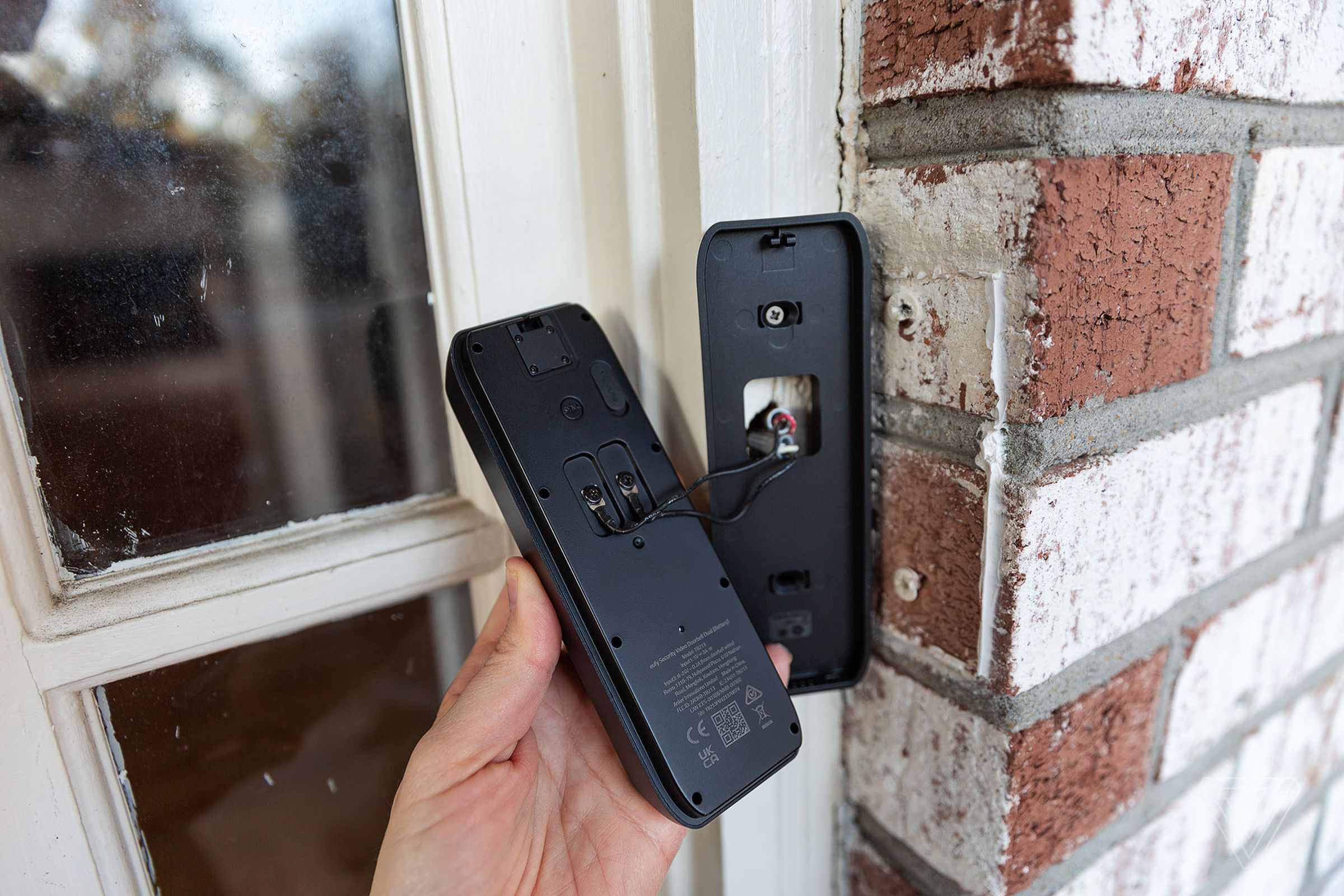 Most doorbells can be wired to existing doorbell wiring, but only true wired doorbells are powered by your home’s electricity. Battery-powered doorbells are just trickle-charged when wired.