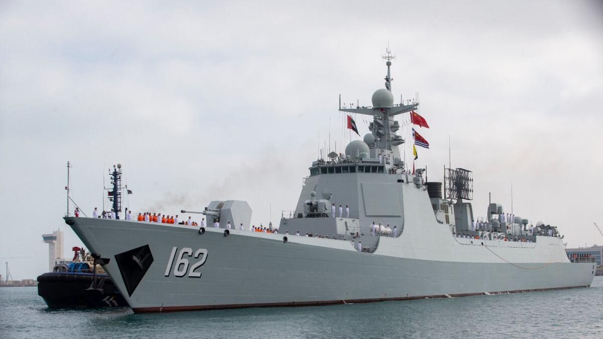 UAE: Naval vessels from nine countries arrive in Abu Dhabi for ...
