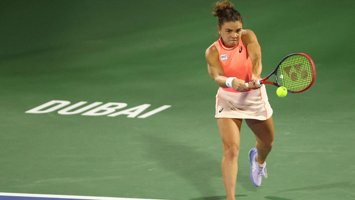 Jasmine Paolini beats Anna Kalinskaya to win Dubai tennis title The Print