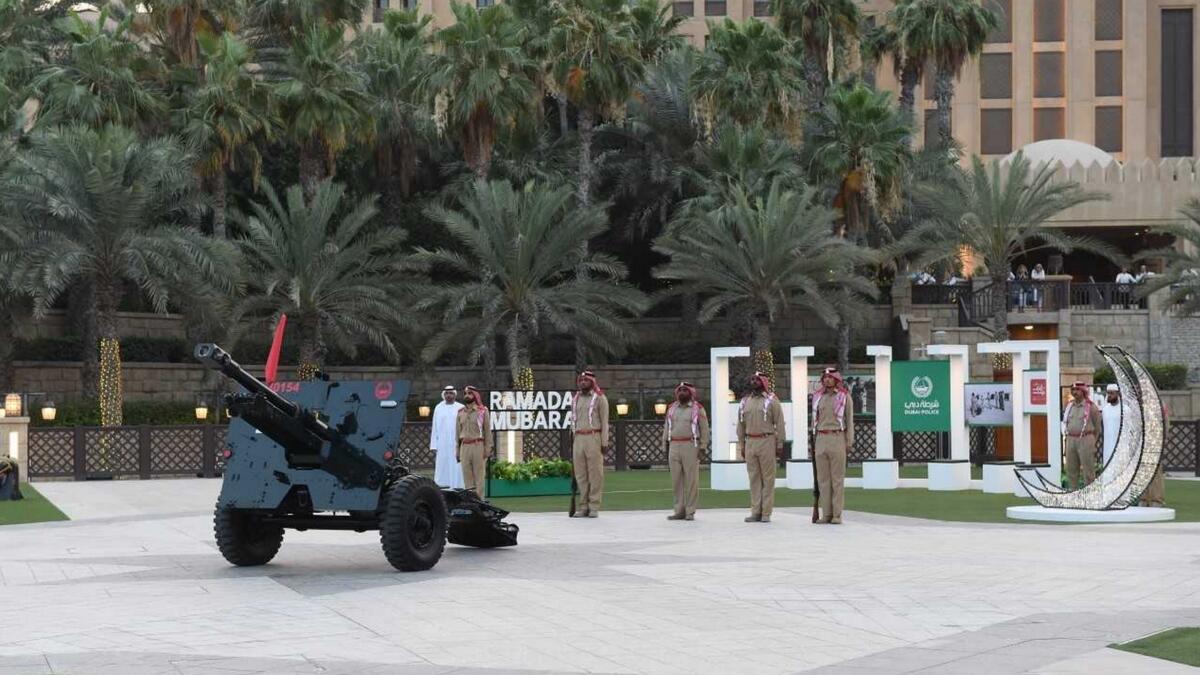 UAE How many cannon shots will be fired during Ramadan? The Print