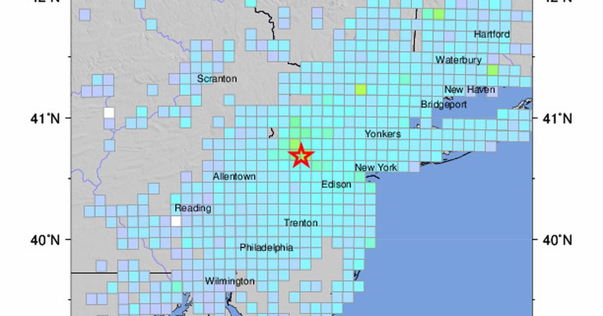 An earthquake just rocked NYC, New Jersey, and the surrounding areas